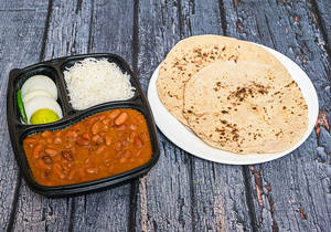 Rajma With Rice And 2 Chapatis (free)