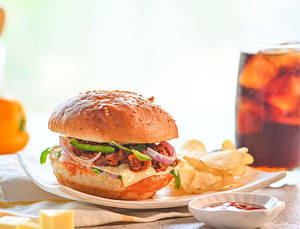 Chicken Cheese Burger