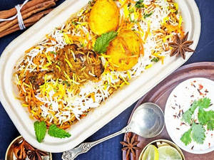 Kolkata Chicken Biryani [Served 1]