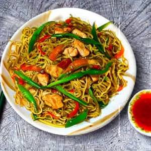 Chicken Singapore Noodles