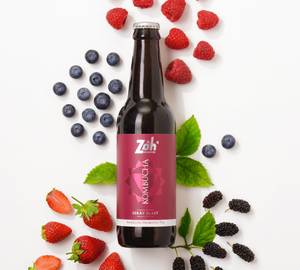 Berry blast kombucha
