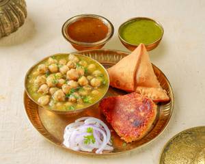 Samosa + Pattice Chole