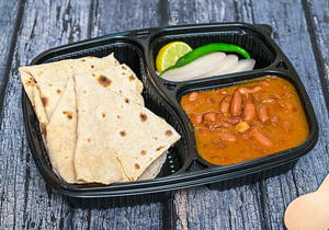 Rajma With 3 Plain Roti And Salad
