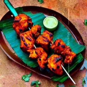 Chicken Tandoori Masala Khebsa Indian Style