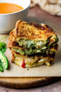 Cheese Burst Masala Sandwich