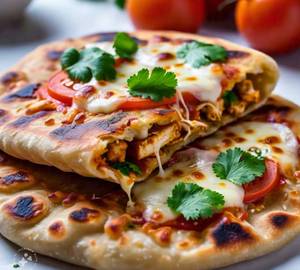 Chicken Pizza Paratha