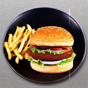 Double patty burger