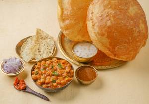 Chole Bhature Thali