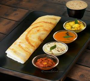 Ghee onion dosa