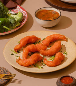 Golder Fried Prawns