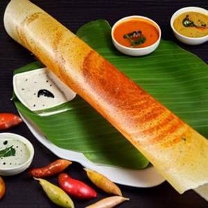 Butter masala dosa