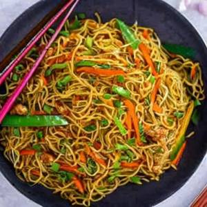Veg Singapore Noodles 