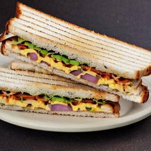 Club Veg Cheese Sandwich