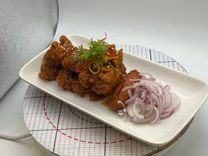 Hot Red Spicy Garlic Chicken Wings