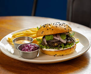 Cafreal Chicken Burger