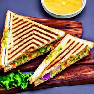 Veg Cheesy Grilled Sandwich