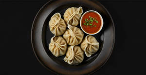 Chicken Momo Steamed [8 Pieces]