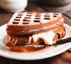 Triple chocolate [waffles]