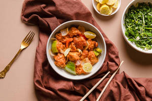 Lemon Chicken Dry (10 Pieces)