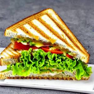 Fresh Vegetable Sandwich