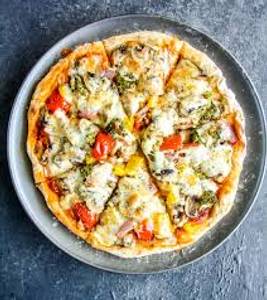 Extra loaded pizza [7 inches, serves 1]