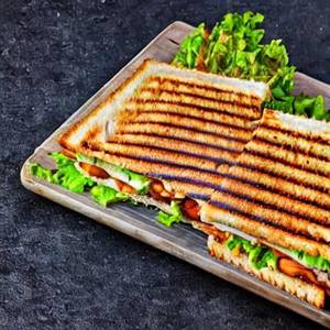 Mushroom Veg Cheese Grill Sandwich