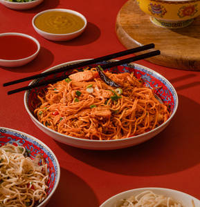 Chicken Singapore Noodles