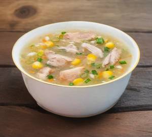 Sweet Corn Chicken Soup/Clear