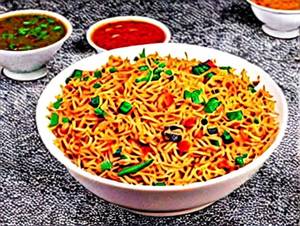 Veg Triple Schezwan Rice