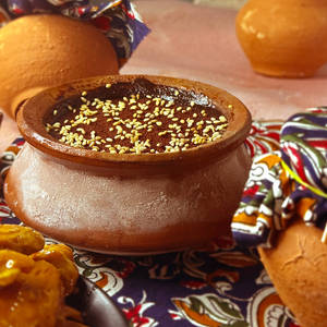 Creamy Chocolate Sesame Matka (400ml)