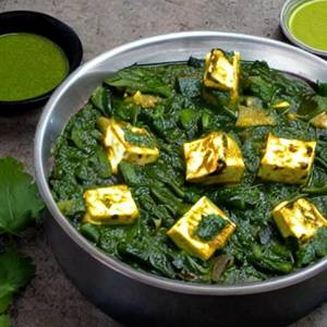 Lasooni Paneer Palak