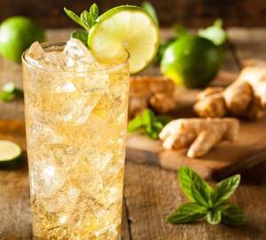 GINGER LIME SODA FRESH