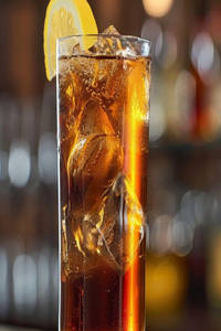 Hazelnut Iced Americano Coffee