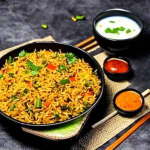 Veg Masala Fried Rice 