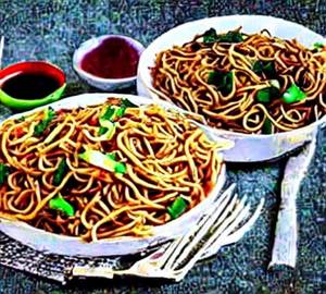 Tripple Schezwan Noodles