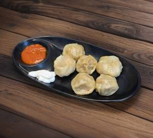 Cheese Corn Steamed Momos