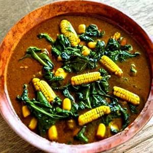 Corn Palak