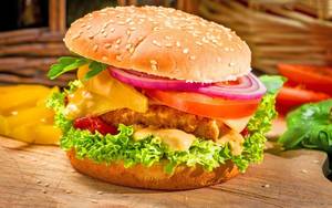 Maharaja Veg Burger
