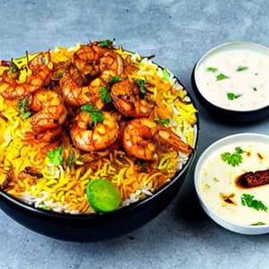 Prawns Biryani
