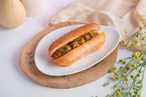 Kesari Paneer Roll