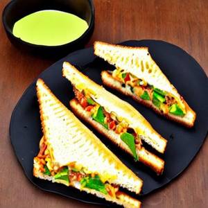 Veg Cheese Toast Sandwich
