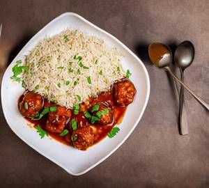 Chicken Manchurian Rice