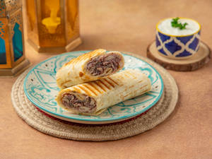 Palestinian Musakhan Roll - Chicken, Onion And Tangy Sumac Spice Wrap