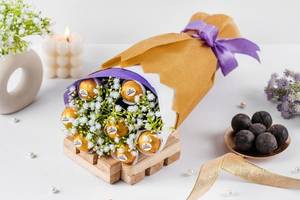 Purple Chocolate Bouquet