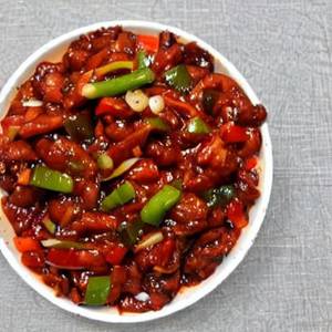 Mushroom Chilli Dry
