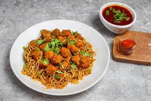 Chicken Manchurian Noodles