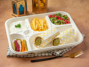 Veg Wrap Meal Box