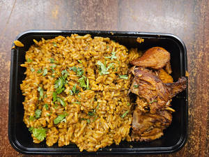 Malvani Chicken Rice Combo