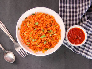 Schezwan fried rice [triple]