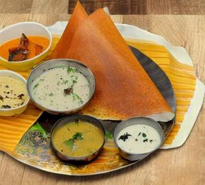 Butter Onion Rava Masala Dosa